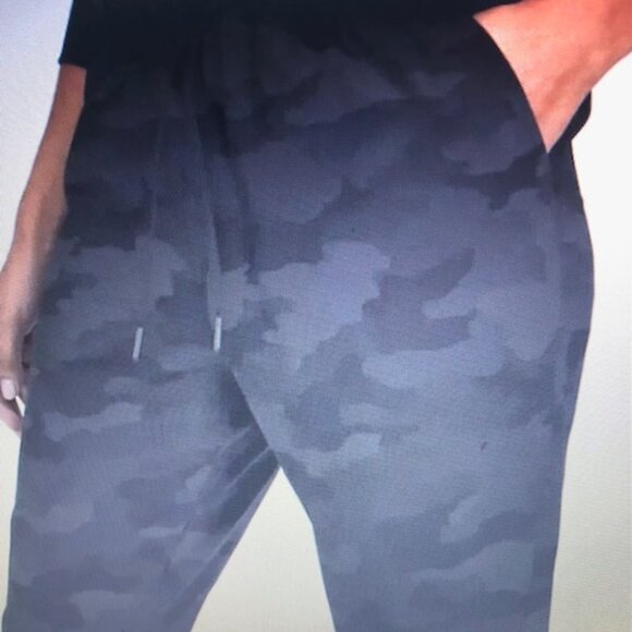 Lululemon Stretch High Rise 7/8 Pants Incognito Camo Multi Grey size 4 - Picture 3 of 14